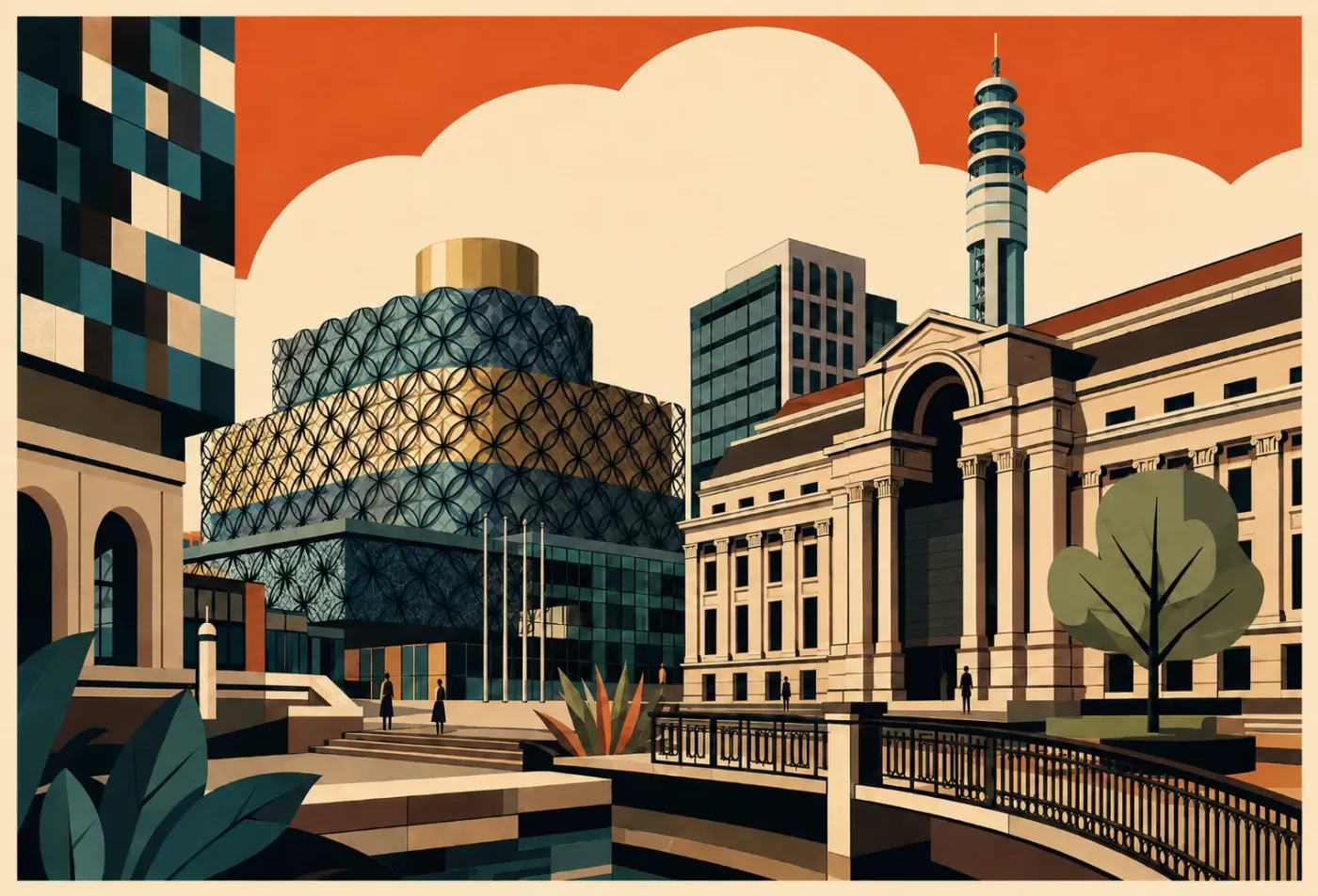 Centenary Square, Civic Modern
